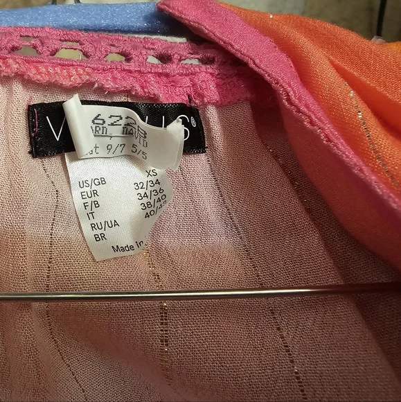 Venus Ombre Stripe Wrap Top - Picture 7 of 8